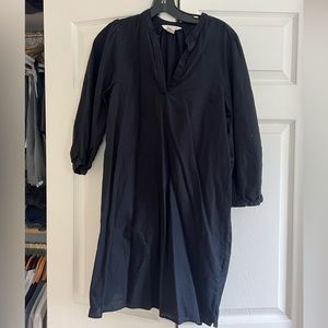 H&M Linen dress black